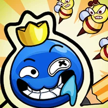 Спасите радугу: Синий монстр на Пикабу Игры