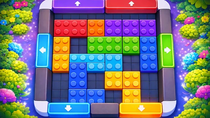 Блокибо: Цветные блоки на Пикабу Игры
