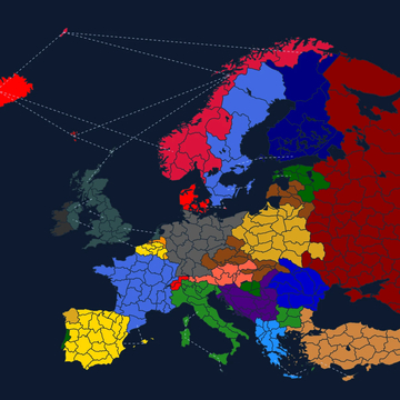 Европа в огне
Пошаговая стратегия на карте Европы 1936 года. 15 играбельных стран, 369 регионов, 74 достижения. Три пути к победе — военный, дипломатический или экономический. Завоюй континент!