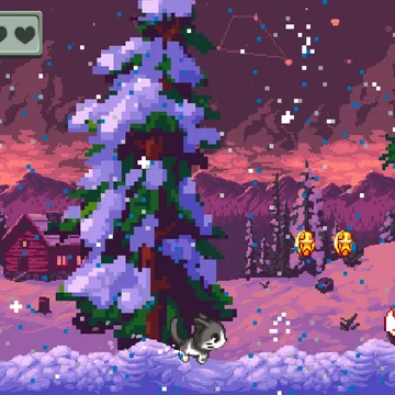 Милая игра про кошку, которая путешествует по самым разным местам "кошачьего" королевства и спасает котят, попавших в ловушки.