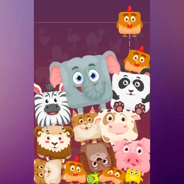 Игра в стиле "Дойти до арбуза" с механикой мерджа! В игре тебя ждут 12 желейных животных.
Сталкивай одинаковых животных, чтобы объединить их в новое животное большего размера. Попробуй дойти до слона!