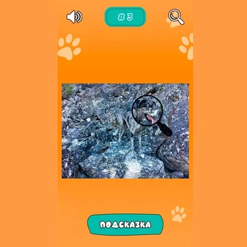 Игра в который вам нужно искать песиков, который спрятаны на картинках.