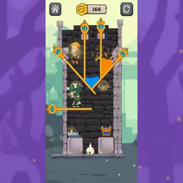 Игра-головоломка, в которой Вам предстоит разгадать все загадки и тайны. Спасите принцессу из ловушки и получите вознаграждение, за ее побег из замка.
