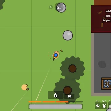 Survev.io — это динамичная IO-игра в жанре «королевская битва», где 50 игроков сражаются за выживание на сужающемся острове. Ищи оружие, снаряжение и припасы, избегай красной зоны и побеждай врагов в одиночку, в дуэте или отряде. (