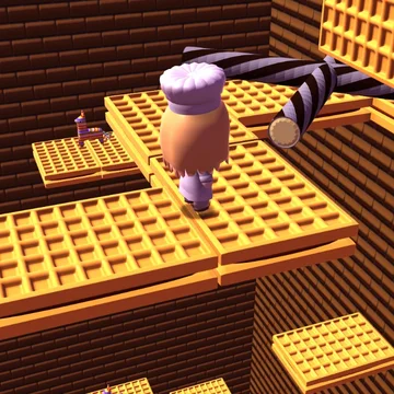 Попробуй сбежать из Конфетной Башни, наполненной множеством необычных и опасных препятствий!