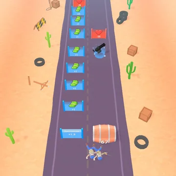 Вы — единственный герой, который стоит на оборонительной линии против бесчисленных волн врагов. 
Стреляйте из огромного арсенала оружия и применяйте уникальные умения, чтобы выжить в этой динамичной аркаде с элементами экшена!