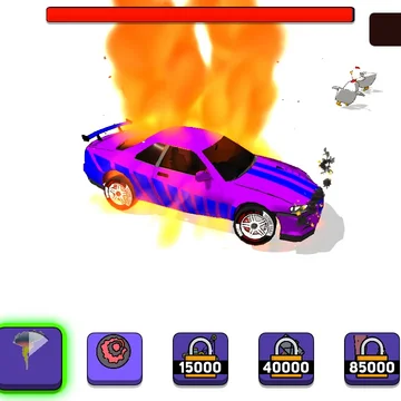 Взорвите эту машину! Используйте весь свой арсенал. Призовите напарников на помощь.