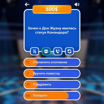 Миллионер Стань богаче всех – это викторина по мотивам телешоу "Кто хочет стать миллионером?".