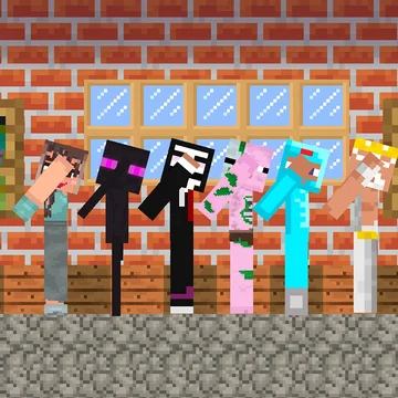 Проходите задания учителя на оценку, выясняя, кто Нуб, а кто Профессионал! Разные испытания и персонажи ждут тебя в игре Школа Монстров Челлендж.