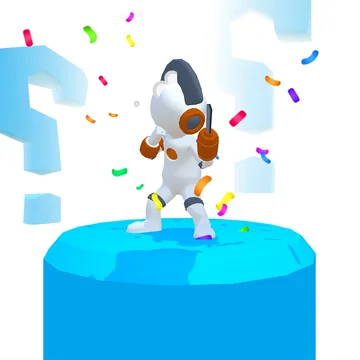 Пройди всю Боевую лестницу, скидывая других игроков и избегая ловушек. Открой скины от простых стикменов до Помни из цифрового цирка и Нубика.