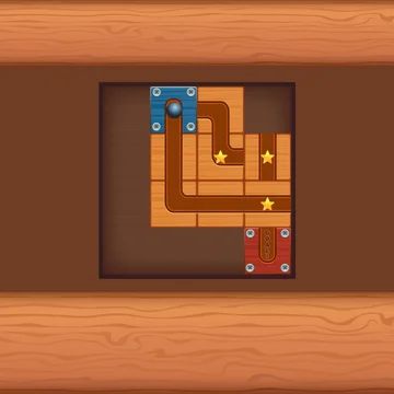 Это увлекательная головоломка, где вы передвигаете блоки, чтобы создать путь и провести шар к финишу, собирая звёзды и открывая всё более сложные уровни