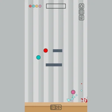 Бросьте мяч и разбейте все стаканы в этой увлекательной физической головоломке!