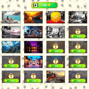 Собирайте шедевры роскоши в игре "Микс Пазл: Роскошь"! Меняйте местами части, чтобы восстановить изначальные картинки. Увлекательный вызов для всех!