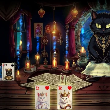 "Гадание-Пасьянс" - карты ответят на любые твои вопросы и расскажут о будущем.