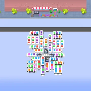 Меняй сиденья, собирай три одинаковых автобуса и отправляй их в путь!