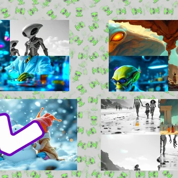 Собери инопланетян в увлекательной головоломке! Перемещай части картинки, чтобы восстановить изображение и победить в Микс Пазл: Инопланетяне!