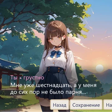 Школьная романтика и выбор судьбы: помогите героине выиграть пари, покорить сердца одноклассников и раскрыть тайну настоящей любви!