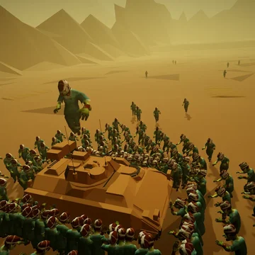 Выживайте в зомби-апокалипсисе с "Мясоходом"! Выбирайте боевую машину, давите и уничтожайте орды зомби в пустыне. Соревнуйтесь с другими игроками, набирайте больше очков и станьте лидером. Докажите, что вы лучший в этом беспощадном мире!