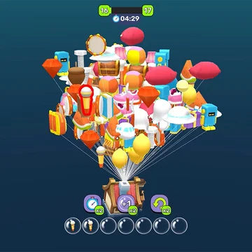 Собирайте по 3 одинаковых шара, чтобы спустить домик с дедушкой на землю! Используйте бустеры и пополняйте коллекцию в яркой и увлекательной головоломке!