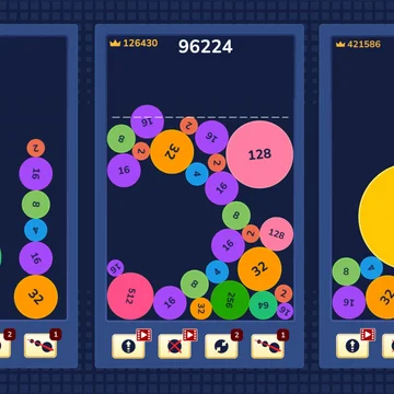 Увлекательная головоломка про слияние шаров в погоне за максимальным количеством очков и заветной 2048!