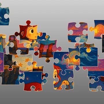 Отдохните с Jigsaw Fantasy! Решайте красивые головоломки или создавайте их сами из семейных фотографий. Простое управление перетаскиванием для всех возрастов.