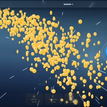 Reward Burst — динамичный аркадный раннер на реакцию: собирайте комбо, запускайте RUSH-режим, улучшайте сферу и соревнуйтесь в таблице лидеров.