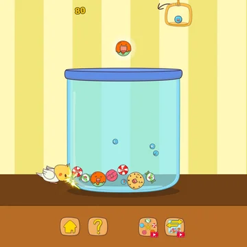 Пришло время для настоящего веселья! Погрузитесь в мир сладостей и вкусных десертов вместе с игрой в жанре «соединяй» и «2048». Здесь важна точность каждого действия, поэтому будьте внимательны. Собирайте одинаковые вкусняшки, получайте заслуженные очки и становитесь лидером в каждом топе. Головоломка увлечет как взрослых, так и детей. Играйте в любом месте бесплатно и без регистрации. 