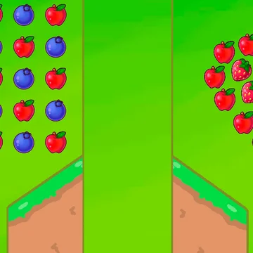 Инновационная головоломка с физикой падения. Коснитесь фрукта, чтобы удалить. Продумайте порядок — уровень проверит ваш интеллект.