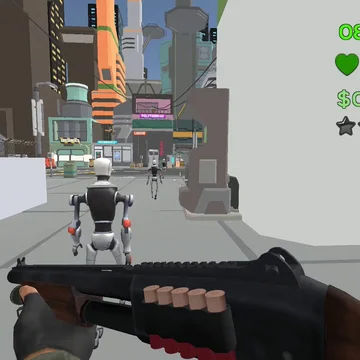 Фантастическая песочница, в которой твоя задача развлекаться максимально антисоциальным способом, так как игра является пародией на игры GTA и Cyberpunk 2077!