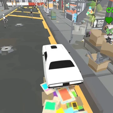 Фантастическая песочница, в которой твоя задача развлекаться максимально антисоциальным способом, так как игра является пародией на игры GTA и Cyberpunk 2077!