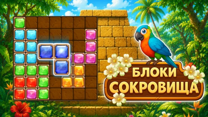 Блоки Сокровища на Пикабу Игры